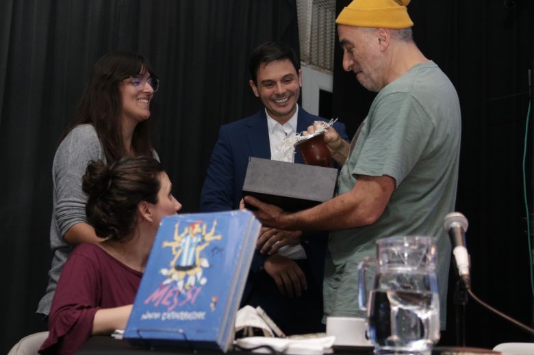 Miguel Rep presentó su libro sobre Messi