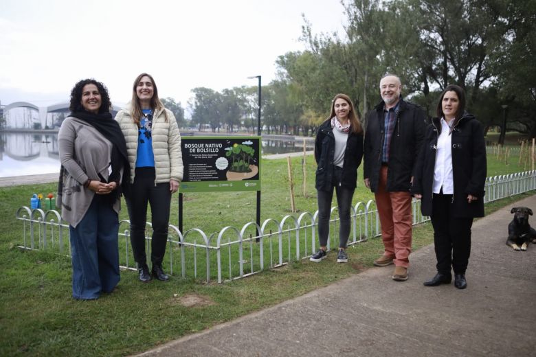 Inauguraron el primer Bosque de Bolsillo en Villa María