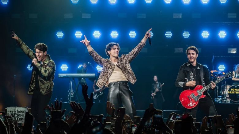 Fin de semana de Jonas Brothers, después de 11 años volvieron a nuestro país