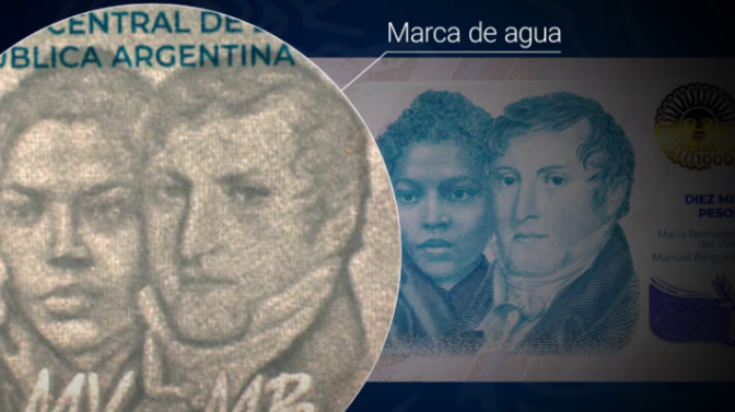 El Banco Central lanzó el nuevo billete de $10 mil