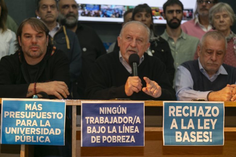 "Cuando hay un gobierno que toma medidas que golpean a los trabajadores , la única herramienta que te queda es el paro"