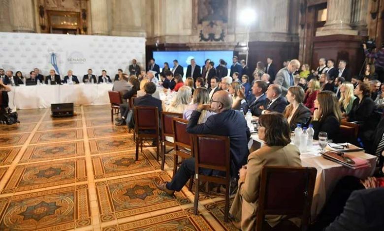 Ley de Bases y paquete fiscal: el Senado entró en cuarto intermedio hasta el lunes
