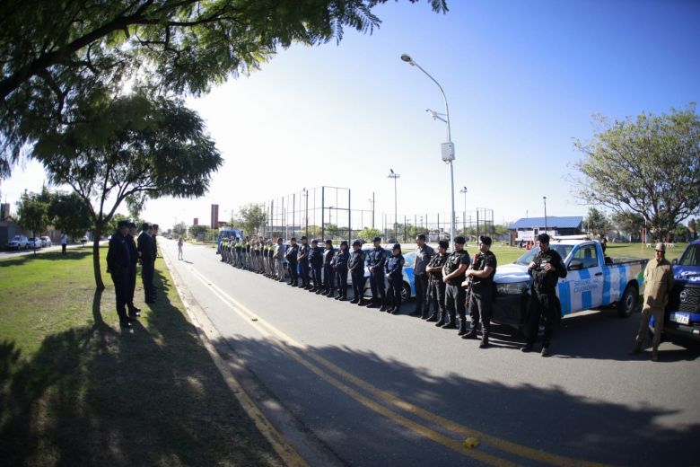 Operativo interfuerzas en chacaritas y talleres mecánicos