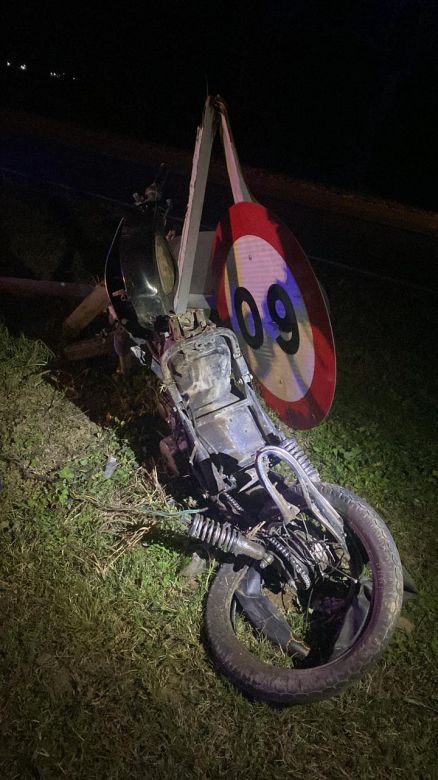 Accidente de gravedad en la entrada de La Palestina 