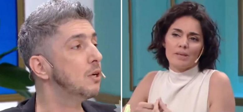 Fuerte cruce de Jey Mammón y Valeria Sampedro en la mesa de Juana Viale