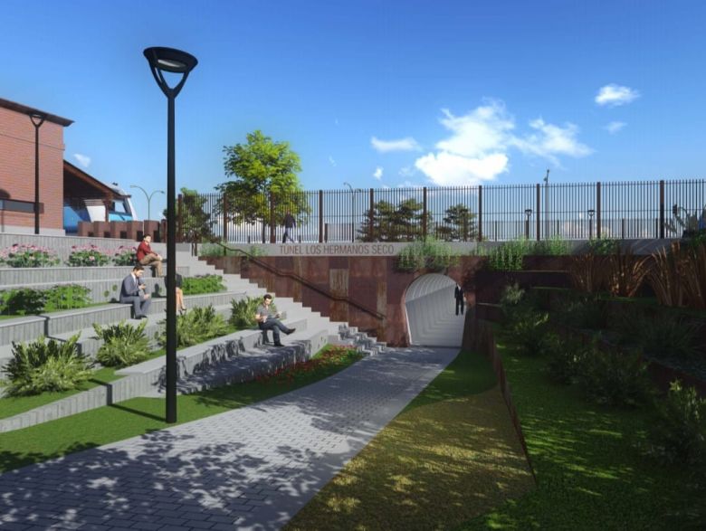 En junio se retoma la obra del túnel de los Hermanos Seco 