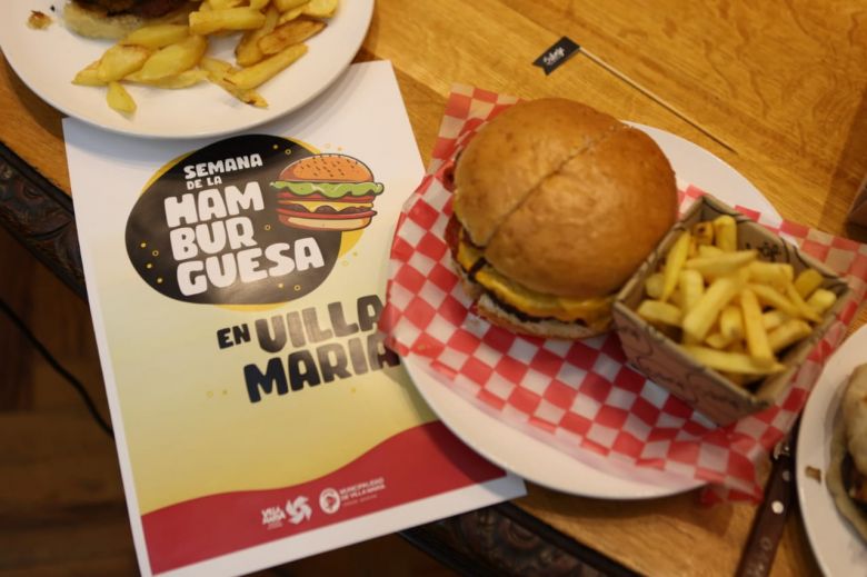 Este viernes inicia la Semana de la Hamburguesa en Villa María