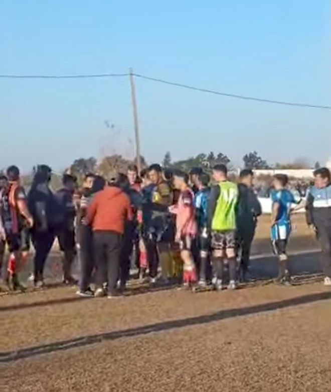Nuevamente la violencia invadió las canchas de la Liga Villamariense