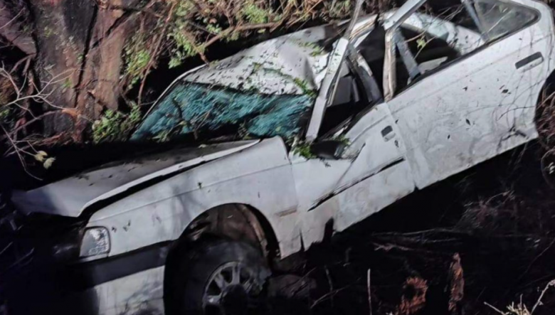 Accidente en ruta 158, tres personas heridas 