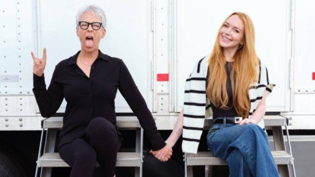 Lindsay Lohan y Jamie Lee Curtis comenzaron las grabaciones de Un viernes de locos 2