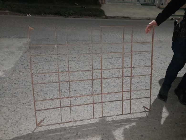 Una vecina vio un ladrón en su techo y lo denunció 
