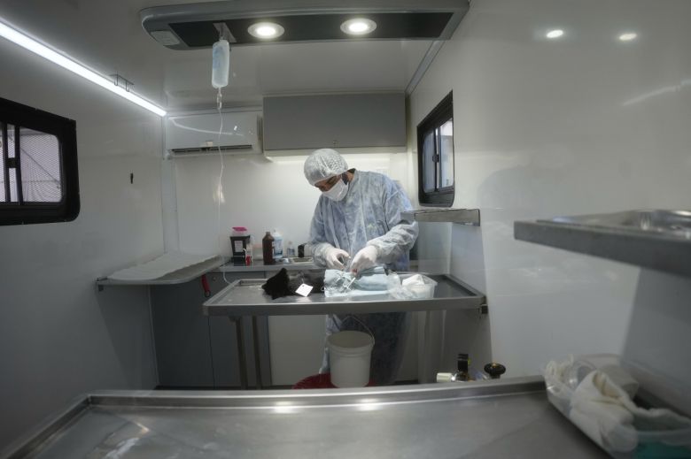 El Quirófano Móvil ya realizó 45 castraciones en barrio La Calera