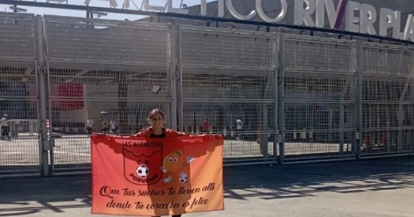 Una villamariense se prueba en River y realiza una rifa para costear los gastos 