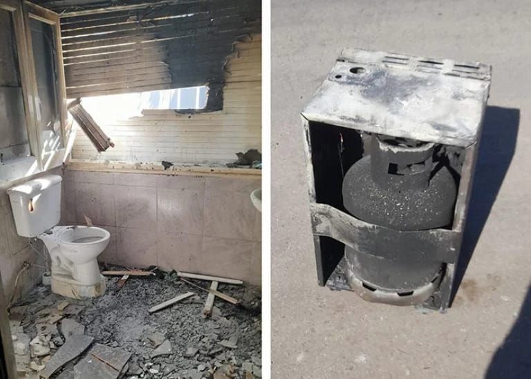 Tres personas heridas en el incendio de un geriátrico 