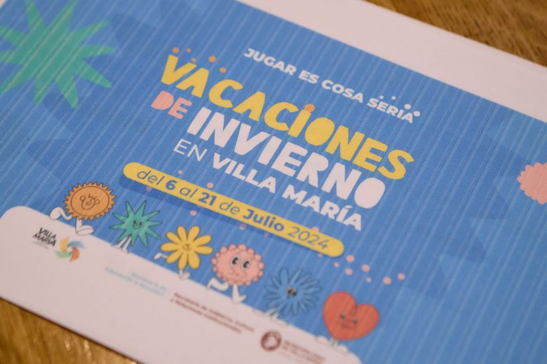 Presentaron la grilla de actividades para las "Vacaciones de Invierno"