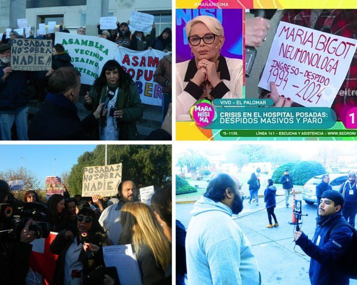Exigen reincorporar a 90 trabajadores despedidos del Hospital Posadas