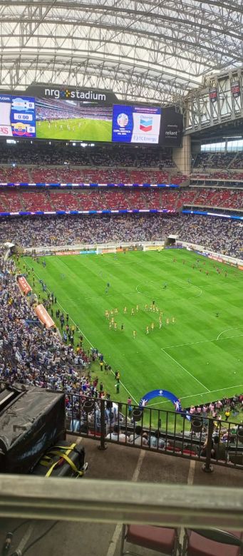 Villamariense en la Copa América: “El 80% de la cancha era celeste y blanca”