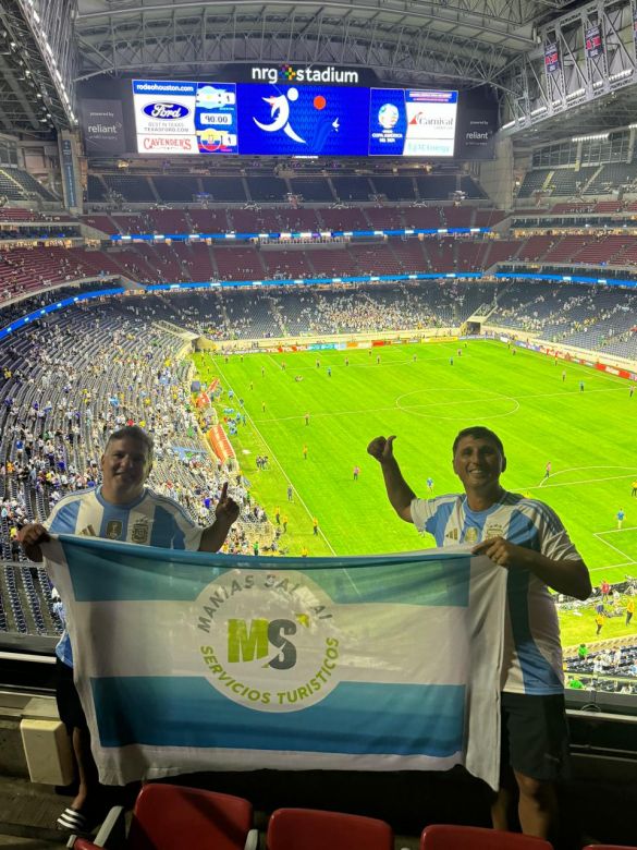 Villamariense en la Copa América: “El 80% de la cancha era celeste y blanca”