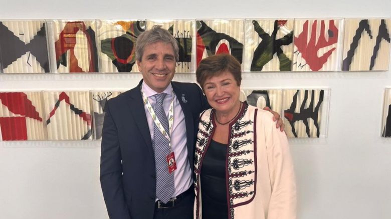 Georgieva tras la reunión con Caputo: “Estamos comprometidos a apoyar los esfuerzos del Gobierno”