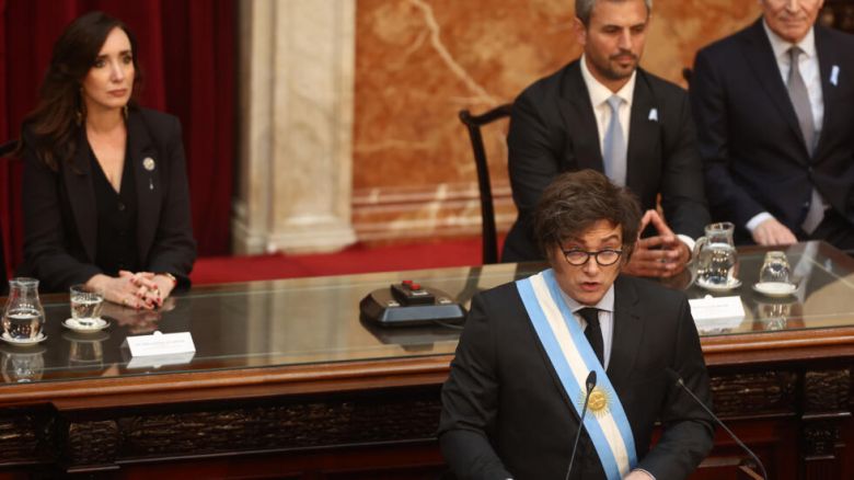 El Presidente Javier Milei presentó el Presupuesto 2025 en el Congreso de la Nación