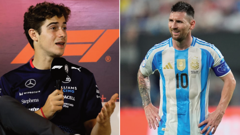 Colapinto y un encuentro esperado con Messi: "se deben un almuerzo"