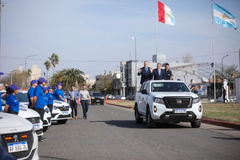 Llaryora y Accastello pusieron en marcha la Guardia Local de Prevención