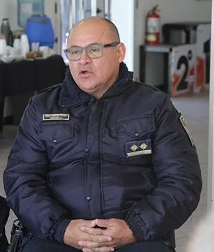 Detuvieron a Diego Toloza, ex comisario de la Policía de Villa Nueva