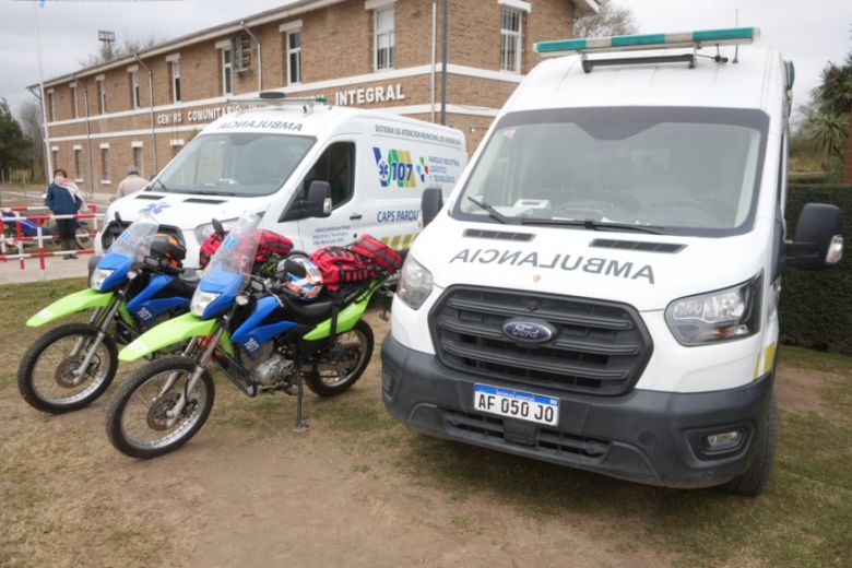 El Servicio de Emergencias 107 brindó más de 2.000 atenciones médicas 