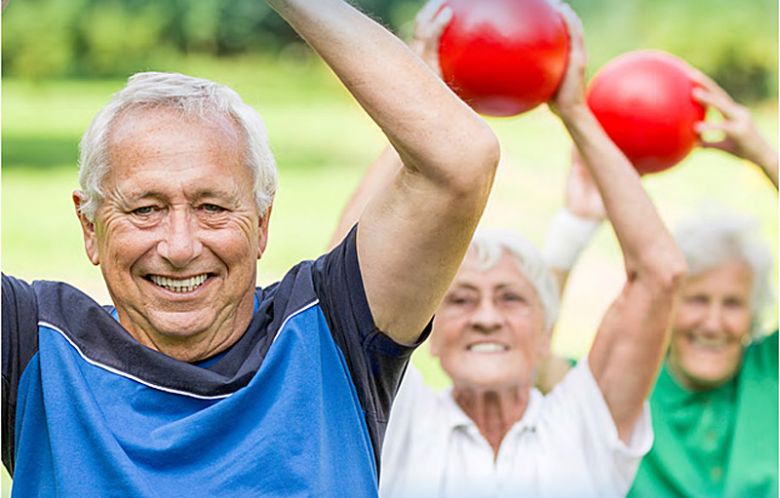 Se realizan las Olimpíadas Recreativas para personas mayores