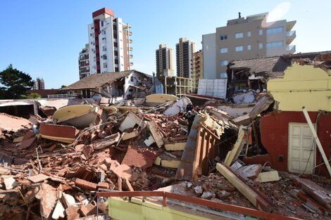 El jefe de Bomberos Gustavo Nicola es uno de los rescatistas en Villa Gesel