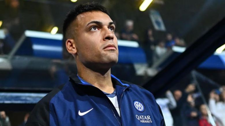 La desilusión de Lautaro Martínez tras su 7° puesto en la entrega del Balón de Oro