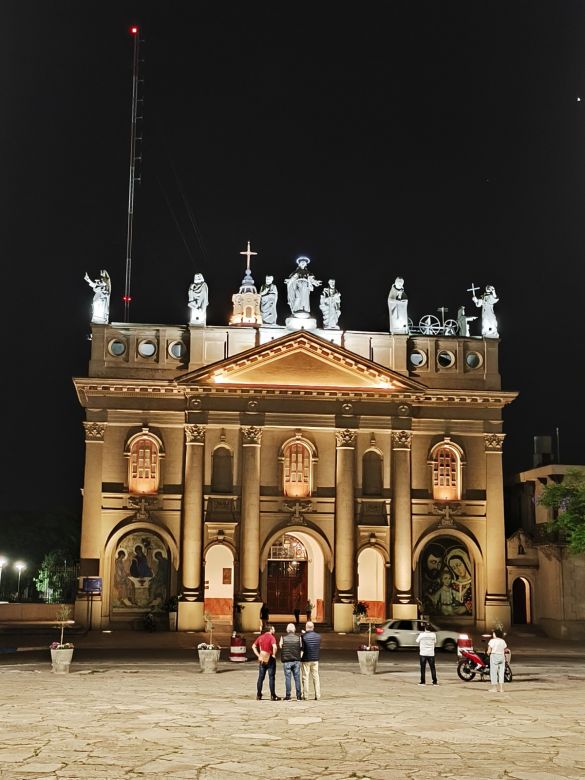 Villa María: continúan las obras en la Iglesia Catedral por su aniversario