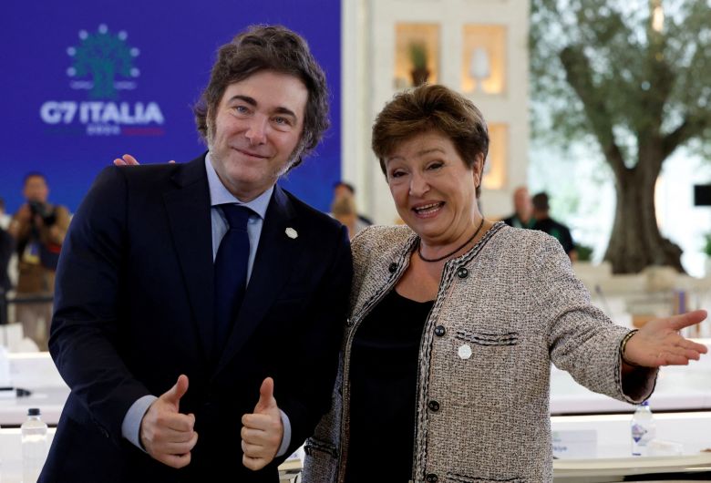 Milei se reunió con Kristalina Georgieva para avanzar en un nuevo acuerdo