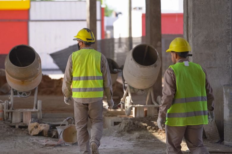 Construcción: aumentó un 1,90% con mano de obra congelada