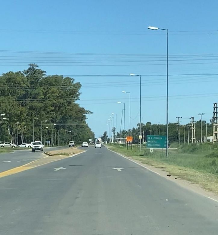  Comenzaron las obras para la construcción de la nueva rotonda en el cruce de Rutas 2 y 9