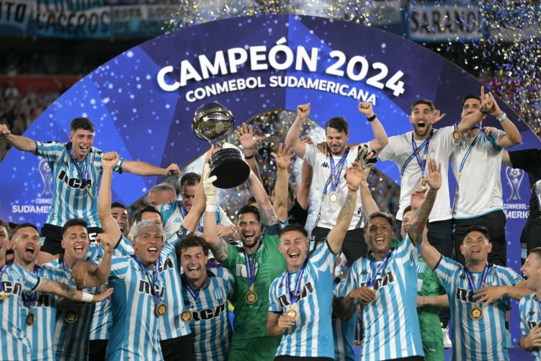 Racing venció a Cruzeiro y es campeón de la Copa Sudamericana 2024