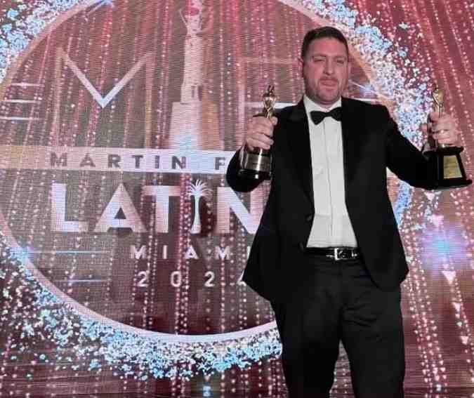 Jonatan Viale ganó el Oro del Martín Fierro Latino 2024