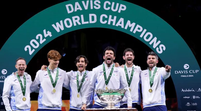Con Jannik Sinner como figura, Italia se consagró campeón de la Copa Davis