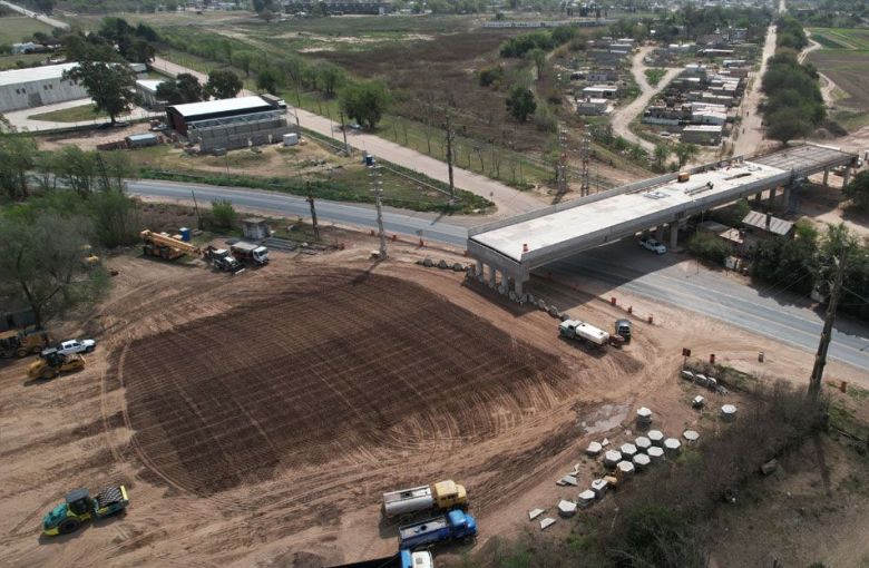 La Circunvalación de las Rutas 4 y 9 registra un 80% de avance de obra