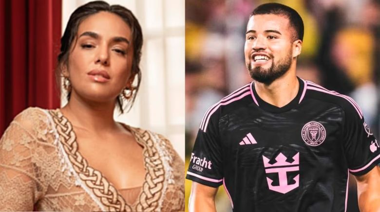 Ángela Leiva y su novio futbolista compartieron su primera foto juntos