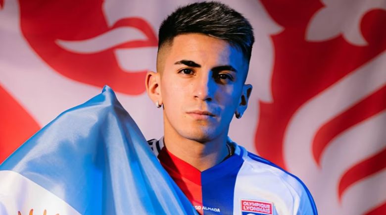 Con guiños para la Selección argentina, el Lyon presentó a Thiago Almada
