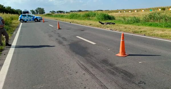 Falleció el joven motociclista accidentado en ruta 9
