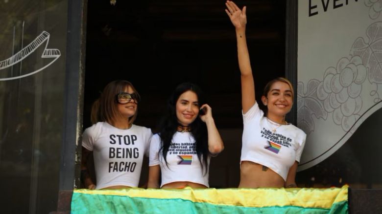 Los famosos que se unieron a la Marcha Federal LGBTIQ+