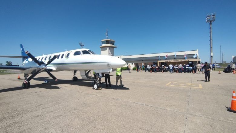 Desde el próximo martes retornan los vuelos desde Villa María a Aeroparque