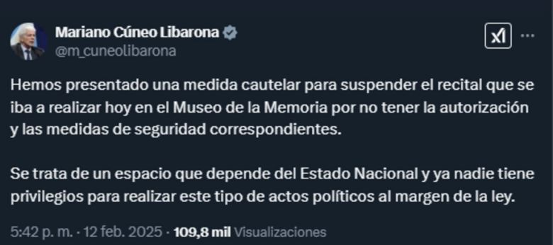 La Justicia canceló un show de Milo J en la ex-ESMA