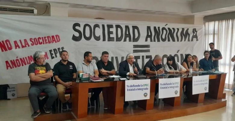 Luz y Fuerza rechaza la transformación de EPEC en sociedad autónoma