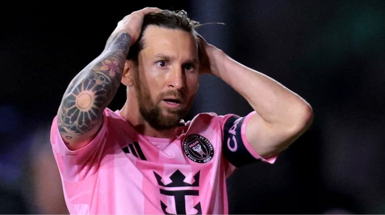 La MLS sancionó a Lionel Messi por haber agarrado del cuello a un rival