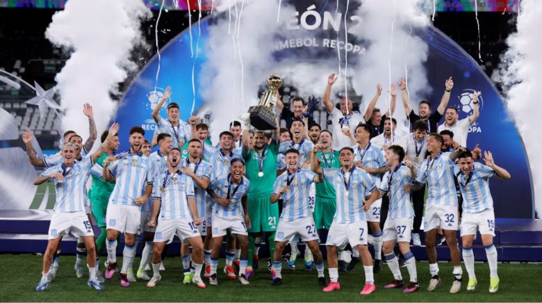 Cuánto dinero recibirá Racing por haber sido campeón de la Recopa