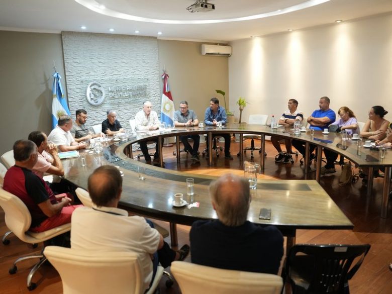 Autoridades municipales y vecinalistas se reunieron para diseñar acciones conjuntas