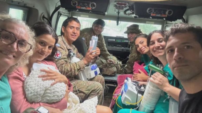 El relato de una de las enfermeras que rescató a los bebés recién nacidos